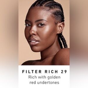 Foundation Morphe filter effect Rich 29